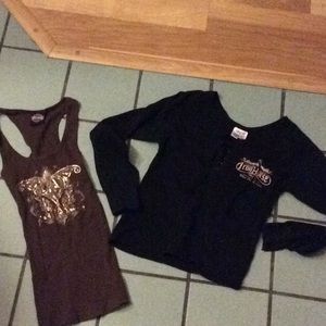 HOLD 🛑 Harley Davidson tops-will check to see still have, sold lots HD